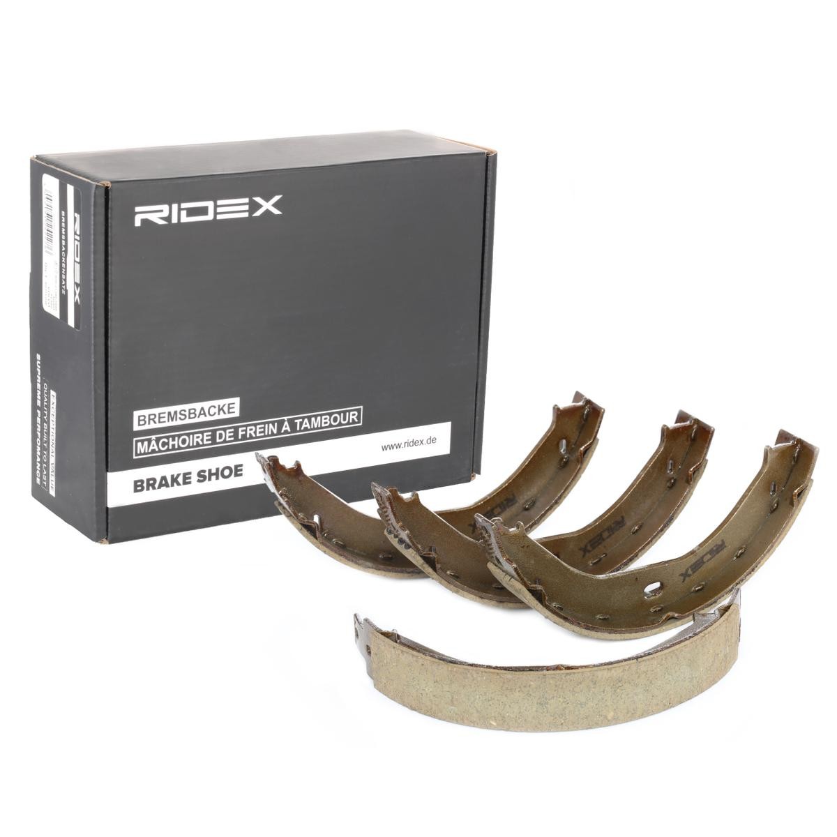 RIDEX Brake Shoe Set Article number: 70B0161 cheaply