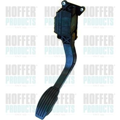 HOFFER 7513504 Pedaalikomplekt 500 / 595 / 695 1.4 (312.AXF11, 312.AXF1A, 312.AXD1A) 160 HP Bensiin
