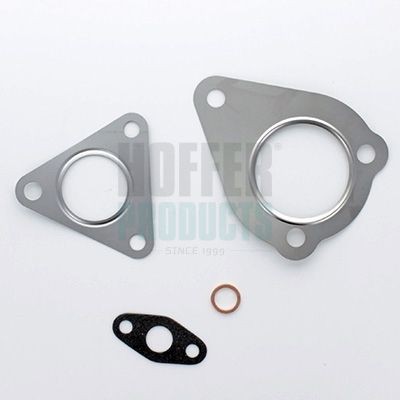 HOFFER 6500704 Mounting Kit, charger PASSAT 1.9 TDI 101 PS Diesel 2001