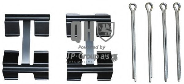 JP GROUP Accessory Kit, disc brake pads Article number: 4463650119 cheaply
