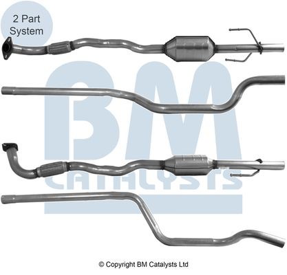 BM CATALYSTS Catalytic converter Article number: BM80362H cheaply