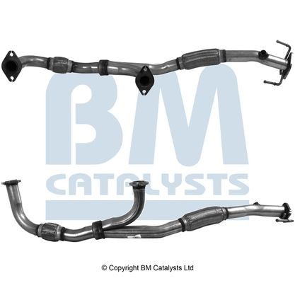 BM CATALYSTS Exhaust Pipe Article number: BM70133 cheaply