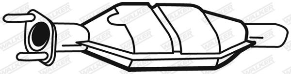 WALKER Catalytic converter Article number: 21698 cheaply