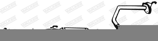 WALKER Middle silencer Article number: 17795 cheaply