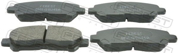 FEBEST Brake pad set Article number: 0101-GSU45R cheaply