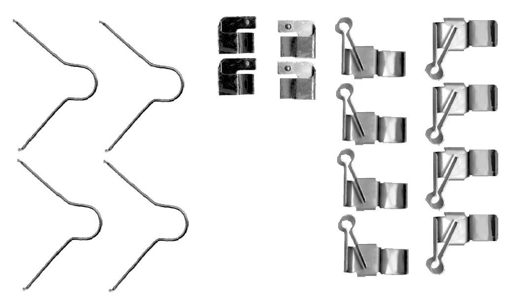BOSCH Accessory Kit, disc brake pads Article number: 1 987 474 763 cheaply