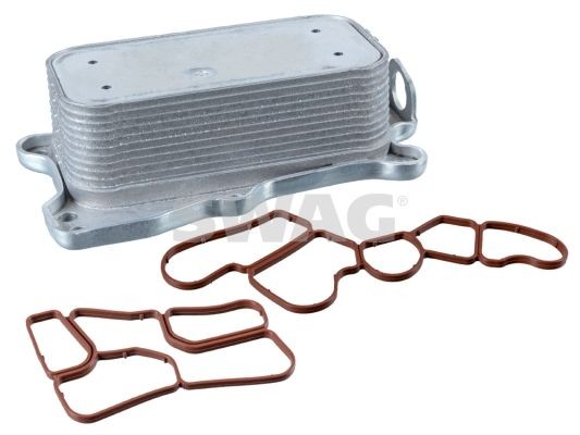 SWAG Engine oil cooler Article number: 10 10 1082 cheaply