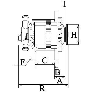 HC-Cargo Starter motor Article number: 111685 cheaply