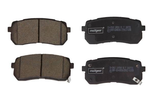 MAXGEAR Bremseklodser Varenummer: 19-2902 billige