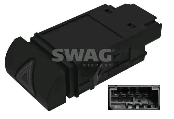 SWAG Hazard Light Switch Article number: 30 10 0405 cheaply