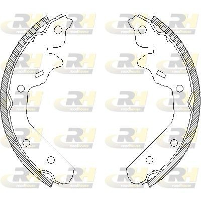 ROADHOUSE Brake Shoe Set Article number: 4031.00 cheaply
