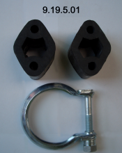 EBERSPÄCHER Mounting Kit, silencer Article number: 9.19.5.01 cheaply