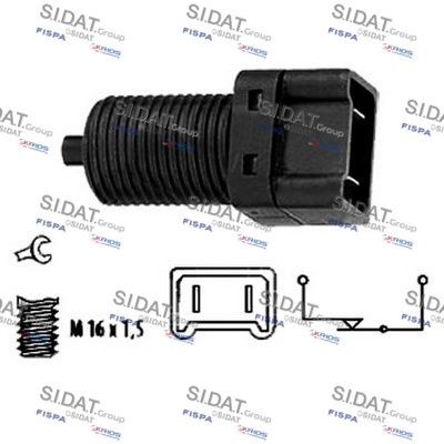 SIDAT Brake Light Switch Article number: 5.140026 cheaply