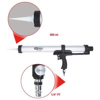 KS TOOLS Patronpistol artikkelnummer: 515.1985 billig