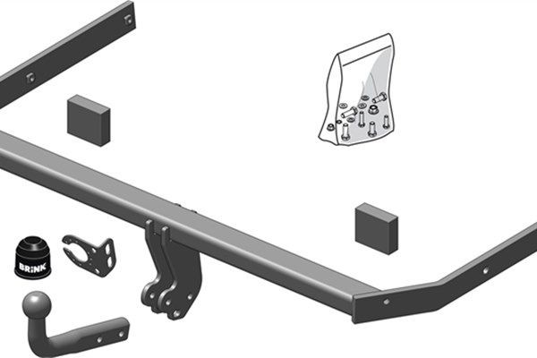 BRINK Trailer Hitch Article number: 541000 cheaply