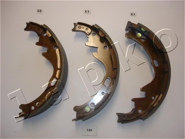 JAPKO Brake Shoe Set Article number: 55136 cheaply