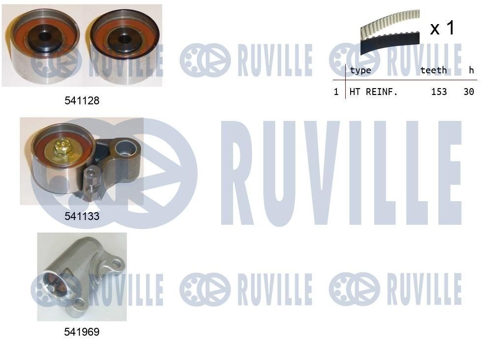 RUVILLE Alternator Freewheel Clutch Article number: 57800 cheaply