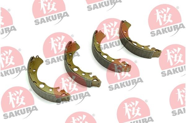 SAKURA Brake Shoe Set Article number: 602-40-6650 cheaply