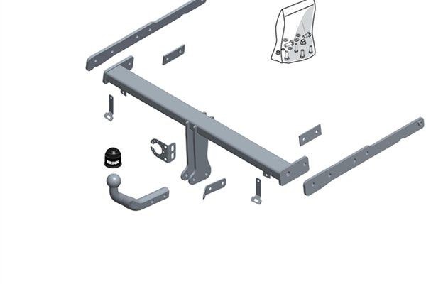 BRINK Trailer Hitch Article number: 608900 cheaply