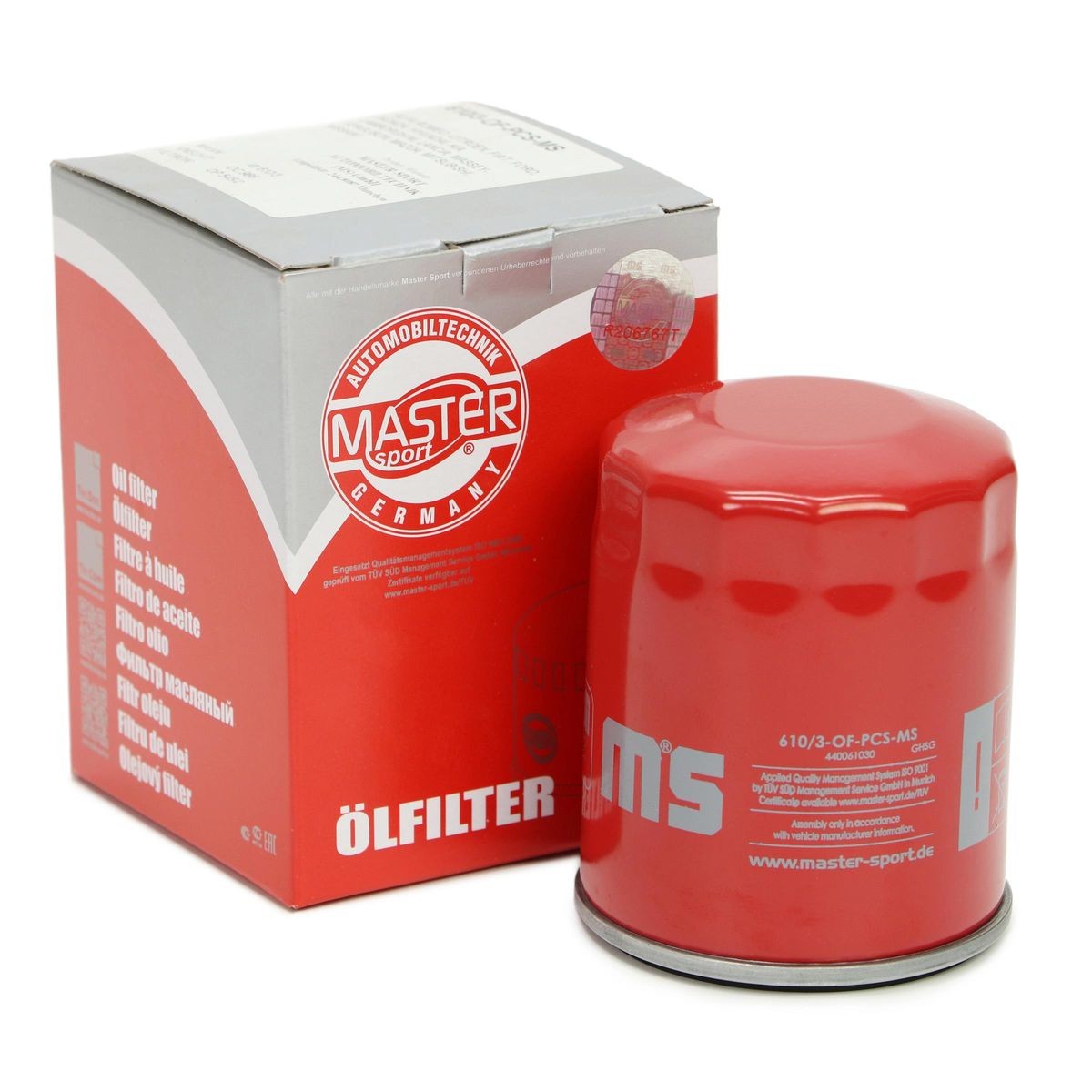 MASTER-SPORT Oil filter Article number: 610/3-OF-PCS-MS cheaply