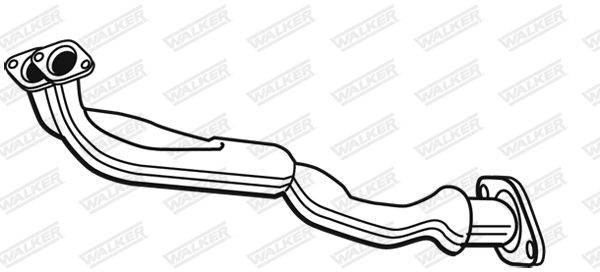 WALKER Exhaust Pipe Article number: 02781 cheaply