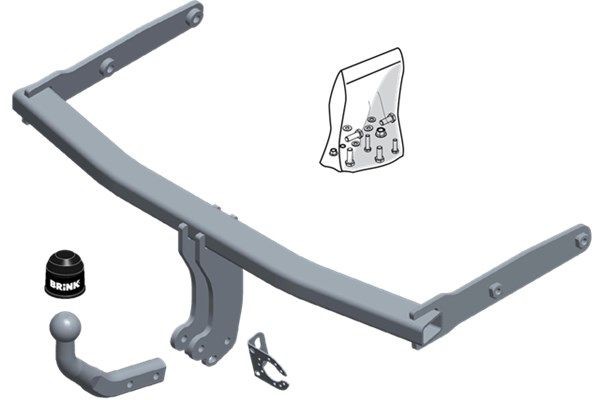 BRINK Trailer Hitch Article number: 610800 cheaply