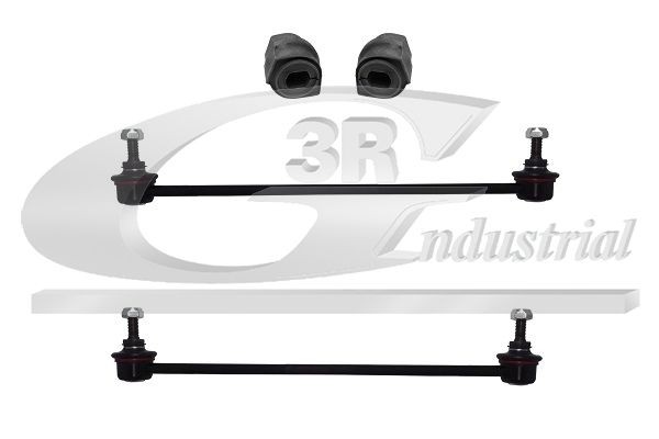 3RG 61243 Remondikomplekt, stabilisaatori otsavarras 206 1.6 i 89 HP Bensiin 2012