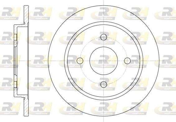 ROADHOUSE Brake disc Article number: 6155.00 cheaply