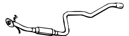 VEGAZ Middle silencer Article number: DS-88 cheaply
