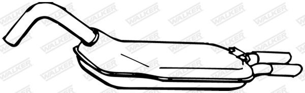 WALKER Bagpotte Varenummer: 15242 billige