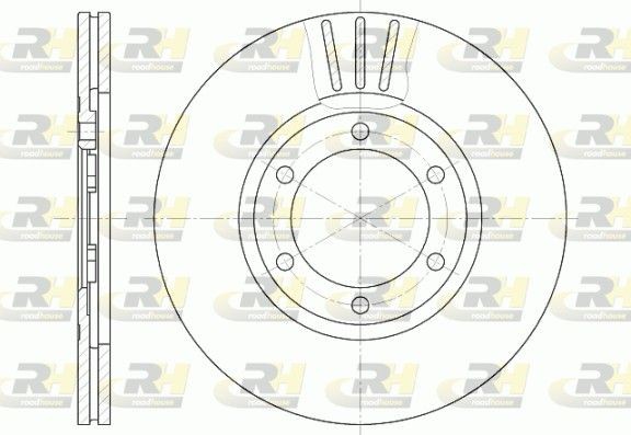 ROADHOUSE Brake disc Article number: 6413.10 cheaply