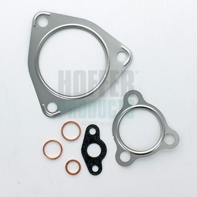 HOFFER 6500759 Mounting Kit, charger PASSAT 1.8 T 170 PS Petrol 2005