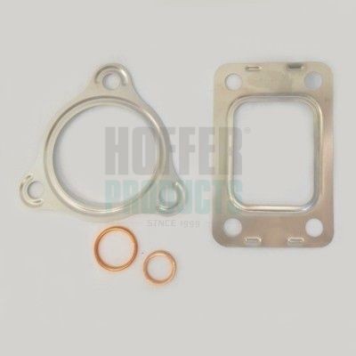 HOFFER 6500938 Mounting Kit, charger DUCATO 1.9 TD Combinato 80 PS Diesel 2002