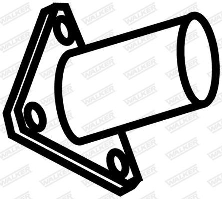 WALKER Exhaust clamp Article number: 19555 cheaply