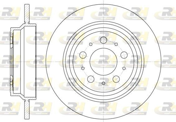 ROADHOUSE Brake disc Article number: 6620.00 cheaply