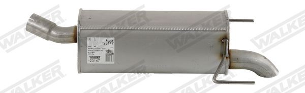 WALKER Rear silencer Article number: 23147 cheaply