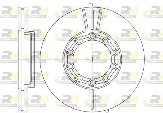 ROADHOUSE Brake disc Article number: 6933.10 cheaply