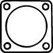 VEGAZ Exhaust pipe gasket Article number: CD-108 cheaply
