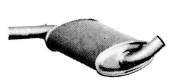 IMASAF Middle silencer Article number: 71.30.06 cheaply