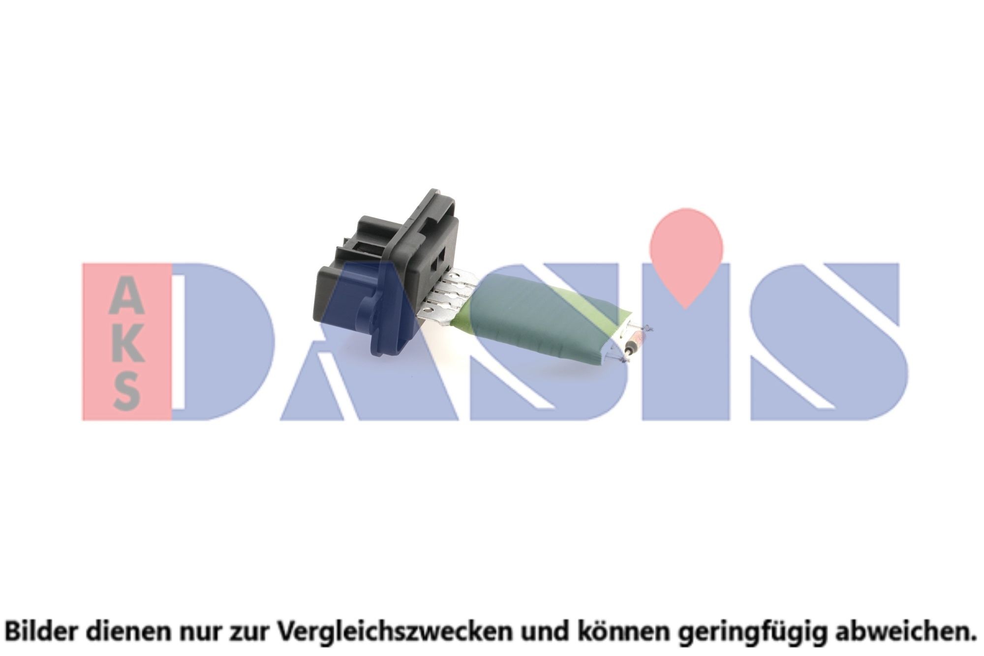 AKS DASIS Blower motor resistor Article number: 740228N cheaply
