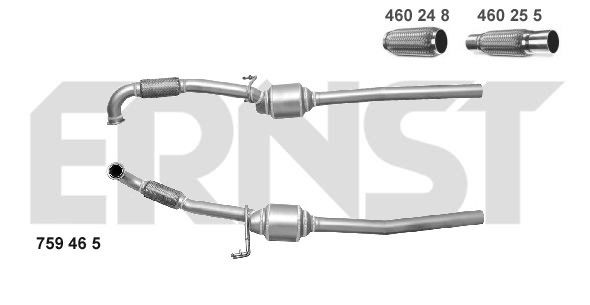 ERNST Catalytic converter Article number: 759465 cheaply