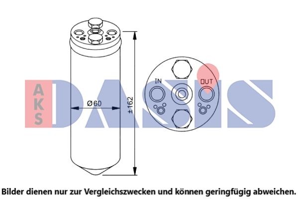 AKS DASIS Dryer, air conditioning Article number: 800515N cheaply