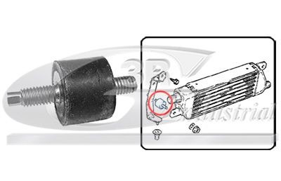 3RG 80404 Kinnitus, kütusepump ASCONA 1.6 D (F11, M11, F68, M68) 54 HP Diisel 1988
