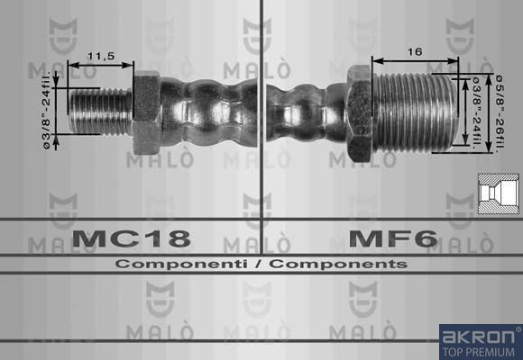 MALÒ Clutch Hose Article number: 8132 cheaply