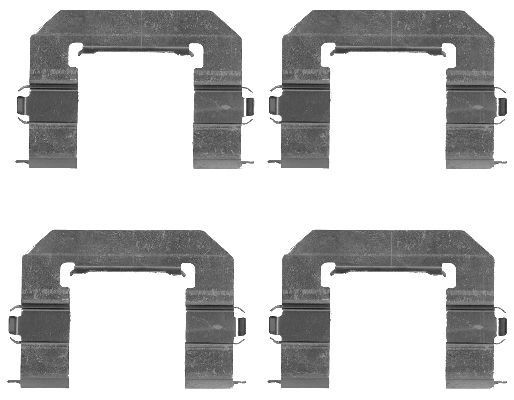 HELLA 8DZ 355 203-391 Lisakomplekt, ketaspiduriklotsid ANTARA 2.2 CDTi 4x4 184 HP Diisel 2015