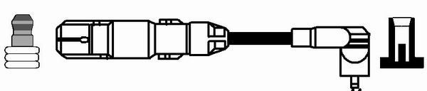 NGK Ignition lead Article number: 38772 cheaply