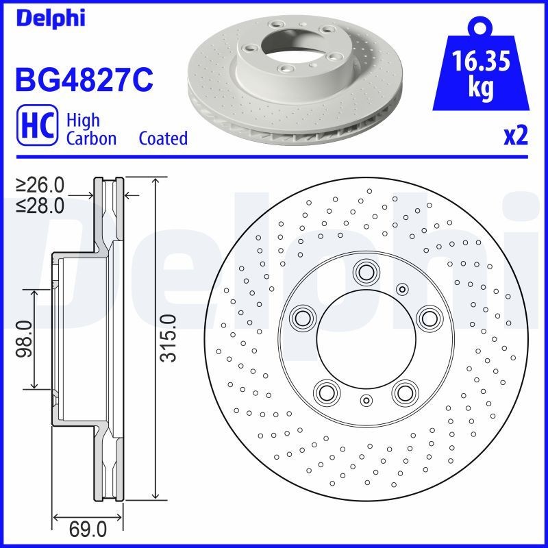DELPHI Hjullejesæt Varenummer: BK1610 billige