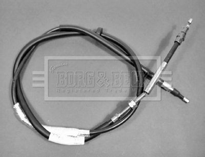 BORG & BECK Hand brake cable Article number: BKB1912 cheaply