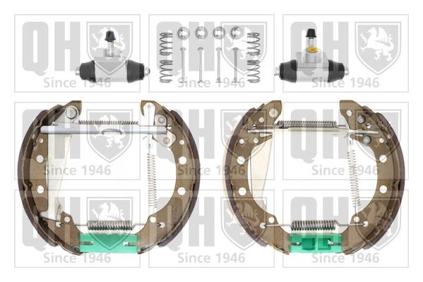 QUINTON HAZELL Piduriklotside komplekt Artikli number: BS836K2 soodsalt