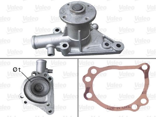 VALEO Water pump Article number: 506010 cheaply